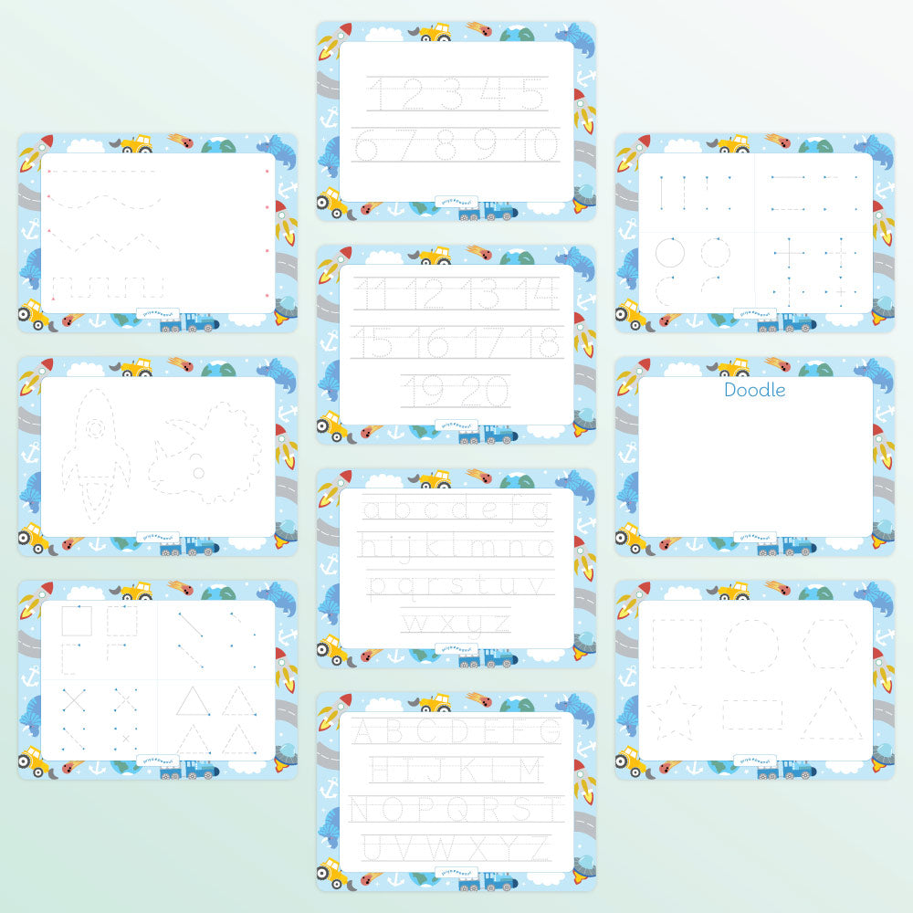 'Start To Write' Writing Mats